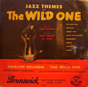 LEITH STEVENS | JAZZ THEMES FROM THE WILD ONE - 10 INCH - UK PRESSING - FAINT WRITING ON BACK COVER