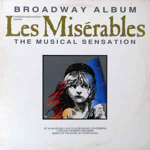 ORIGINAL CAST | LES MISERABLES - BROADWAY ALBUM 2LP - ROUGH COVER