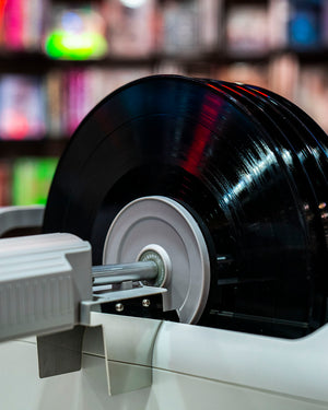 ULTRASONIC 5 DISC RECORD CLEANER WHITE