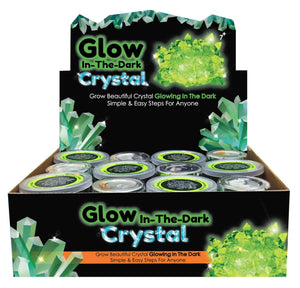 GLOW IN THE DARK CRYSTAL GEODE GROW YOUR OWN