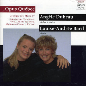 | CANADIAN MUSIC FOR VIOLIN & PIANO
