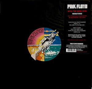 PINK FLOYD | WISH YOU WERE HERE - 2016 REISSUE - REMASTERED - WITH BAG