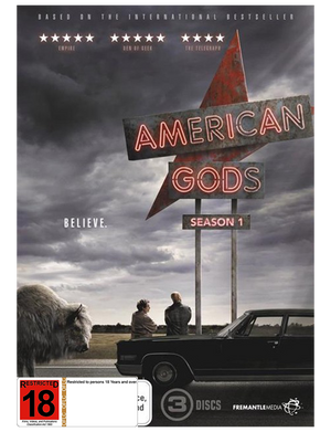 AMERICAN GODS | AMERICAN GODS SEASON 1 (3DVD)