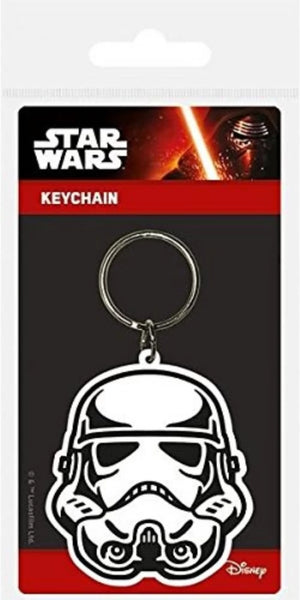 STAR WARS STORM TROOPER RUBBER KEYCHAIN