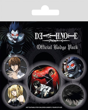 DEATHNOTE BADGE PACK