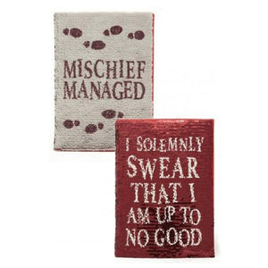 JOURNAL | HARRY POTTER SEQUIN FLIP DELUXE A5 NOTEBOOK MARAUDERS MAP