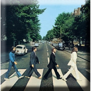 BEATLES FRIDGE MAGNET: ABBEY ROAD