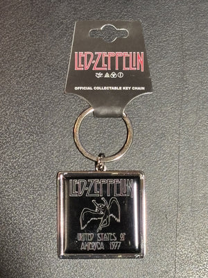 LED ZEPPELIN 77 TOUR KEYRING