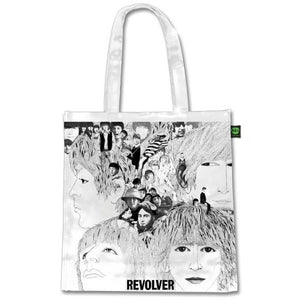 BEATLES REVOLVER ECO BAG SHINY WHITE