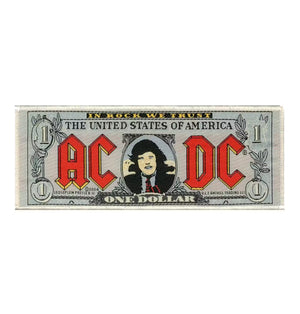 ACDC BANK NOTE PATCH