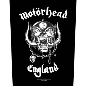 MOTORHEAD BACK PATCH ENGLAND