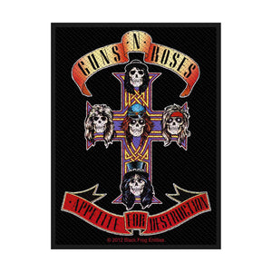 GUNS N' ROSES STANDARD PATCH: APPETITE (RETAIL PACK)