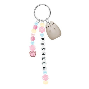 PUSHEEN TROPICAL VACATION KEYRING