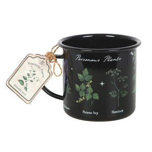 POISONOUS PLANTS ENAMEL MUG