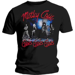 MOTLEY CRUE GIRLS GIRLS GIRLS SMOKEY STREET TEE
