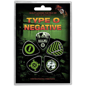 TYPE O NEGATIVE GUITAR PICKS PACK PLECTRUM
