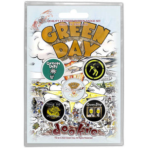 GREEN DAY BADGE PACK DOOKIE