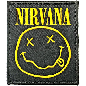 NIRVANA STANDARD PATCH: SMILEY SQUARE