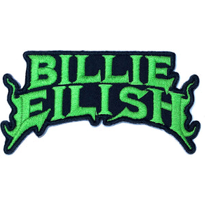 BILLIE EILISH GREEN FLAME PATCH