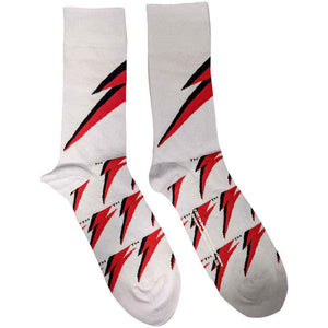 DAVID BOWIE SOCKS: FLASH (UK SIZE 7.5 - 11.5)
