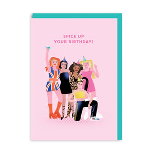 SPICE UP YOUR BIRTHDAY GREETING CARD