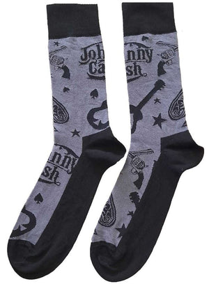 JOHNNY CASH SOCKS UK Size 7-11 (Euro 41-45)
