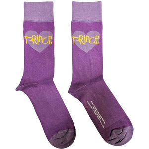 PRINCE PURPLE HEART SOCKS UK Size 7-11