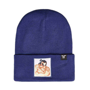 E HONDA STREETFIGHTER BLUE BEANIE TOKYOTIME