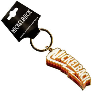 NICKELBACK LOGO KEYRING