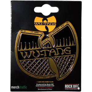 WUTANG CLAN GOLD ENAMEL BADGE
