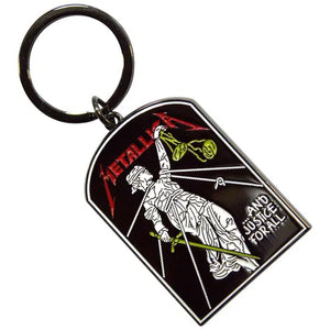 METALLICA JUSTICE KEYRING