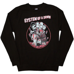 SYSTEM OF A DOWN CREW SWEATSHIRT