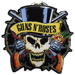 GUNS N ROSES TOP HAT BADGE
