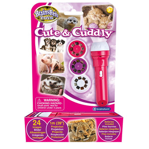CUTE AND CUDDLY ANIMALS TORCH PROJECTOR