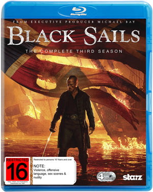BLACK SAILS SEASON 3 (4BLU - RAY)
