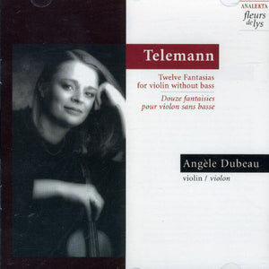 G.P. TELEMANN | 12 FANTASIAS FOR VIOLIN WITHOUT BASS