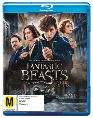 FANTASTIC BEASTS AND WHERE TO FIND THEM (BLURAY)