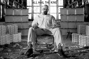 BREAKING BAD ALL HAIL THE KING POSTER MAXI 696