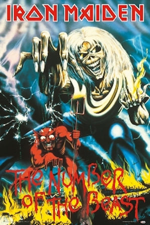 IRON MAIDEN NUMBER OF THE BEAST MAXI POSTER 186