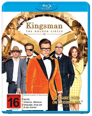 MOVIE BLACT | KINGSMAN 2 - THE GOLDEN CIRCLE (BLURAY)