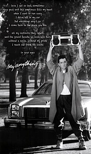 SAY ANYTHING RETRO MOVIE POSTER MAXI 310