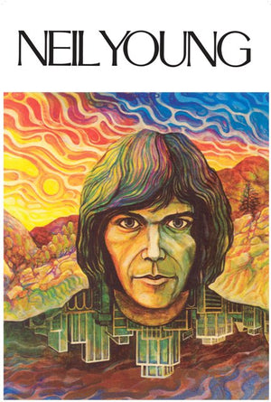 NEIL YOUNG DEBUT ALBUM POSTER MAXI SIZE 222