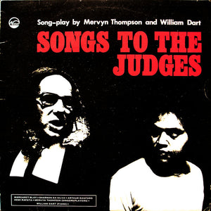 MERVYN THOMPSON / WILLIAM DART | SONGS TO THE JUDGES
