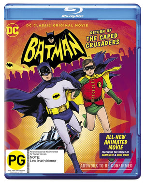 MOVIE BLUAN | BATMAN - RETURN OF THE CAPED CRUSADERS (BLU - RAY)