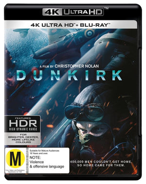 MOVIE BLUWAR | DUNKIRK (2017) (4K ULTRA HD /2BLU-RAY)