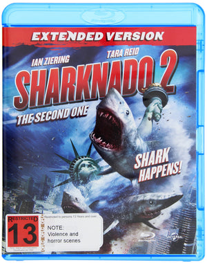 MOVIE BLUAC | SHARKNADO 2 - THE SECOND ONE (BLU - RAY)