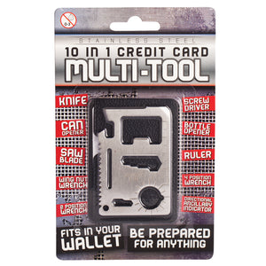 CREDIT CARD MULTITOOL 10-IN-1