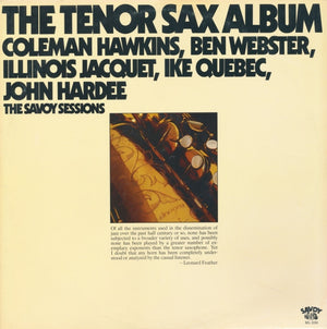VARIOUS JAZZ ARTISTS | TENOR SAX ALBUM - 2LP