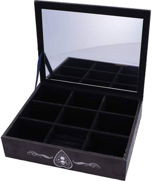 OUIJA JEWELERY BOX LARGE BLACK