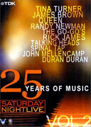 25 YEARS OF MUSIC - SATURDAY NIGHT LIVE VOL 2 (ZONE 2)